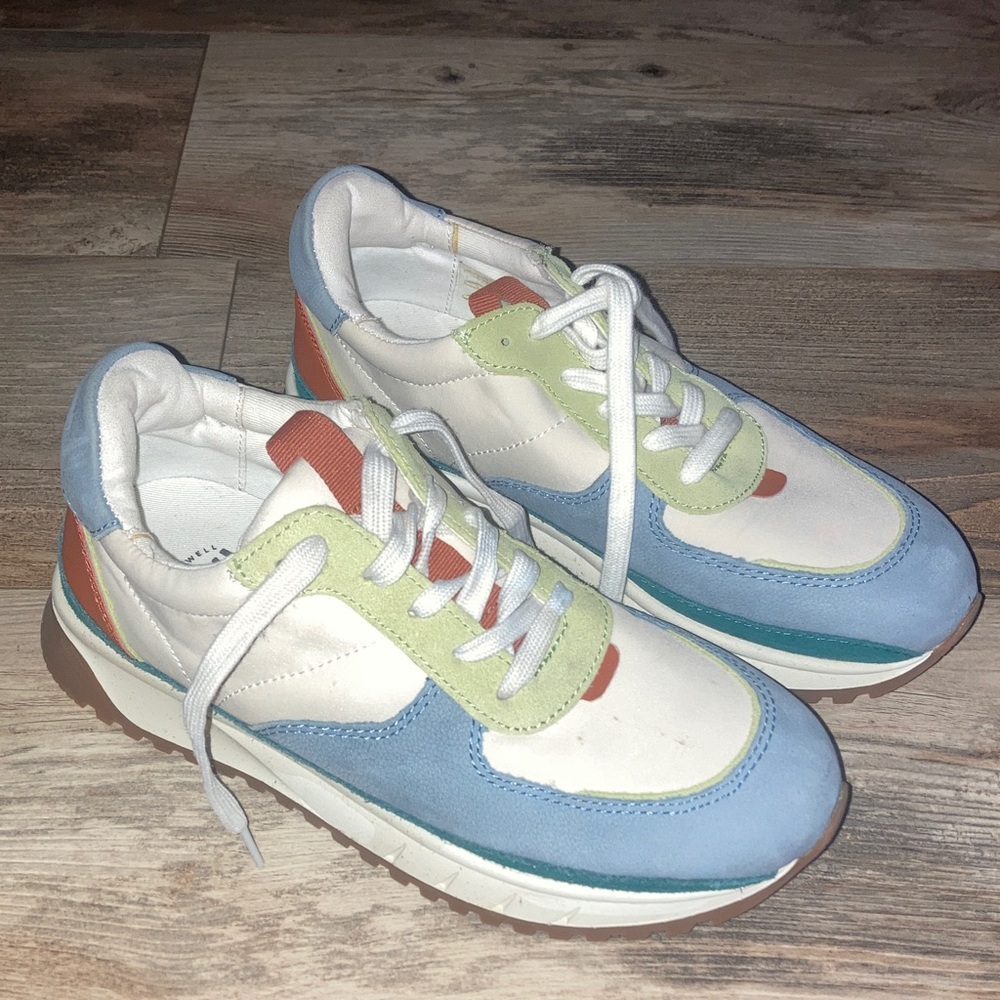 Madewell Women’s Multicolor Leather Sneakers Size 7